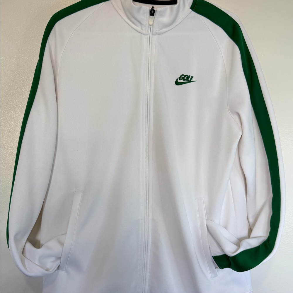 Nike Golf 2-Way Zip Technical Jacket - Black - Size M - Archival Gorpcore Style
